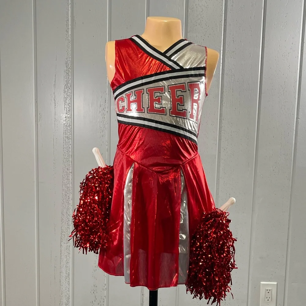***Kid's Cheerleader Halloween Costume Size M